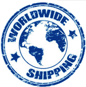 We ship internationally Worldwide Shipping